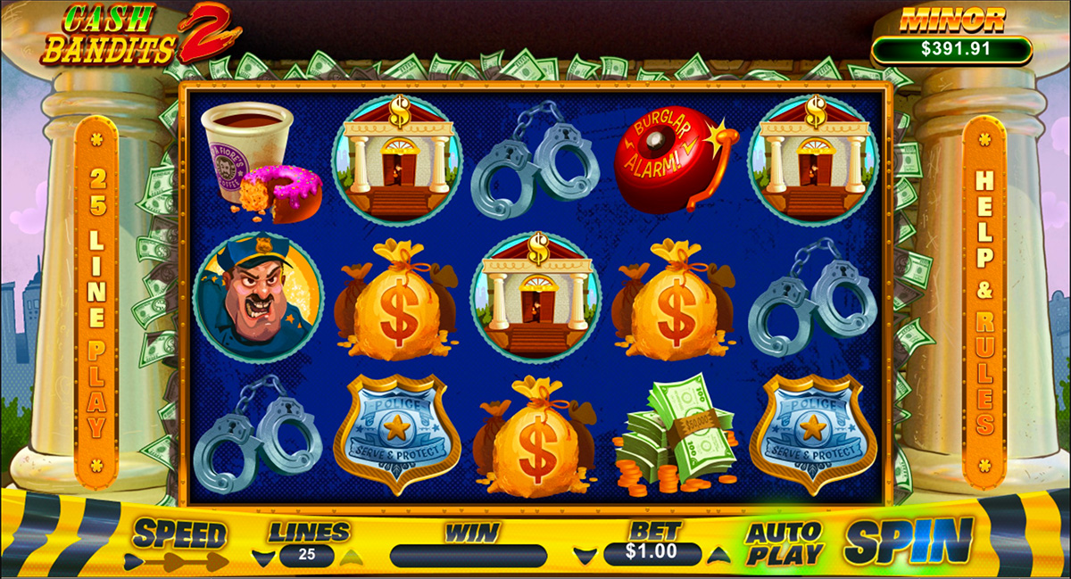 Cash Bandits Screen
